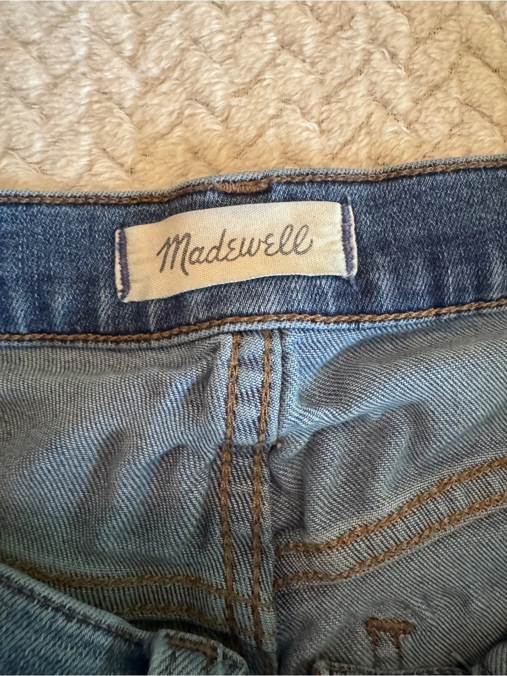 Madewell 10” RoadTripper Skinny‎ Jeans in Light Blue Wash Size 24
